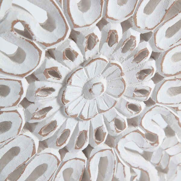 Handcrafted Contemporary Mandala Plaque on Base - 30x10x45cms