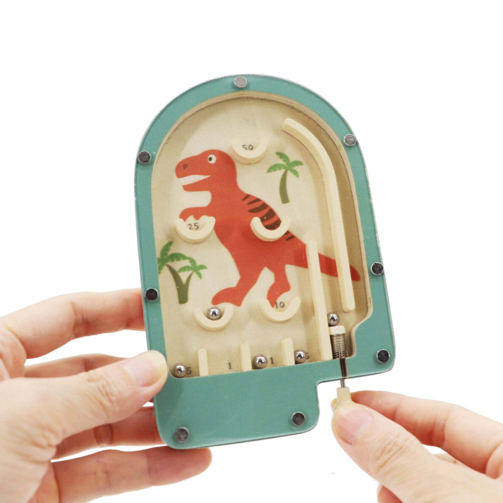 Handcrafted Fun - Wooden Pinball Games - Set of 6