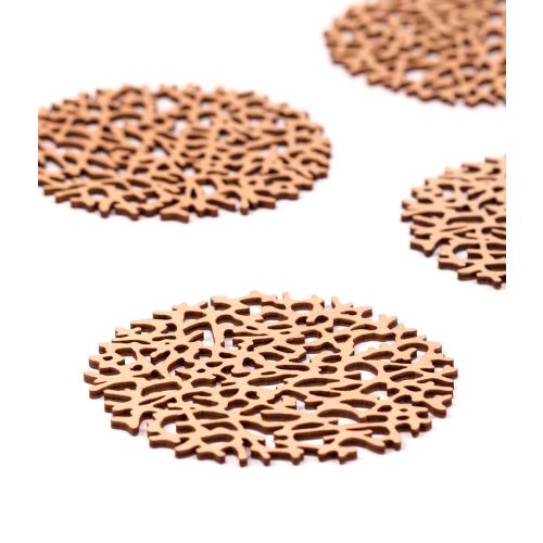 Handcrafted Maze Designer Birch Plywood Coasters - 10 x 10cms