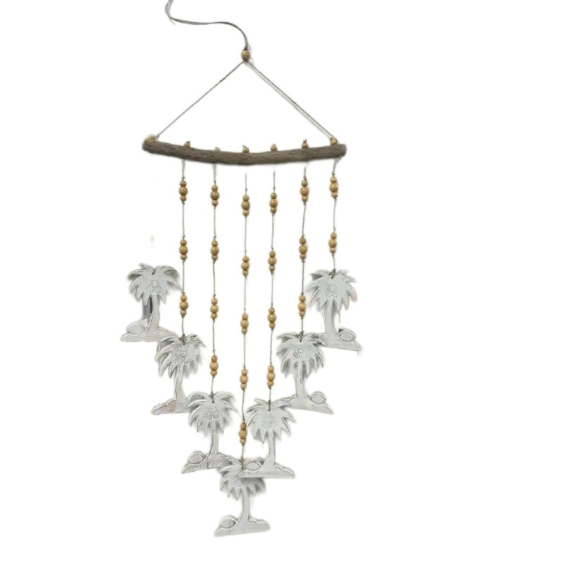 Handcrafted Palm Trees Mobile Wall Art - 35x2x100cms