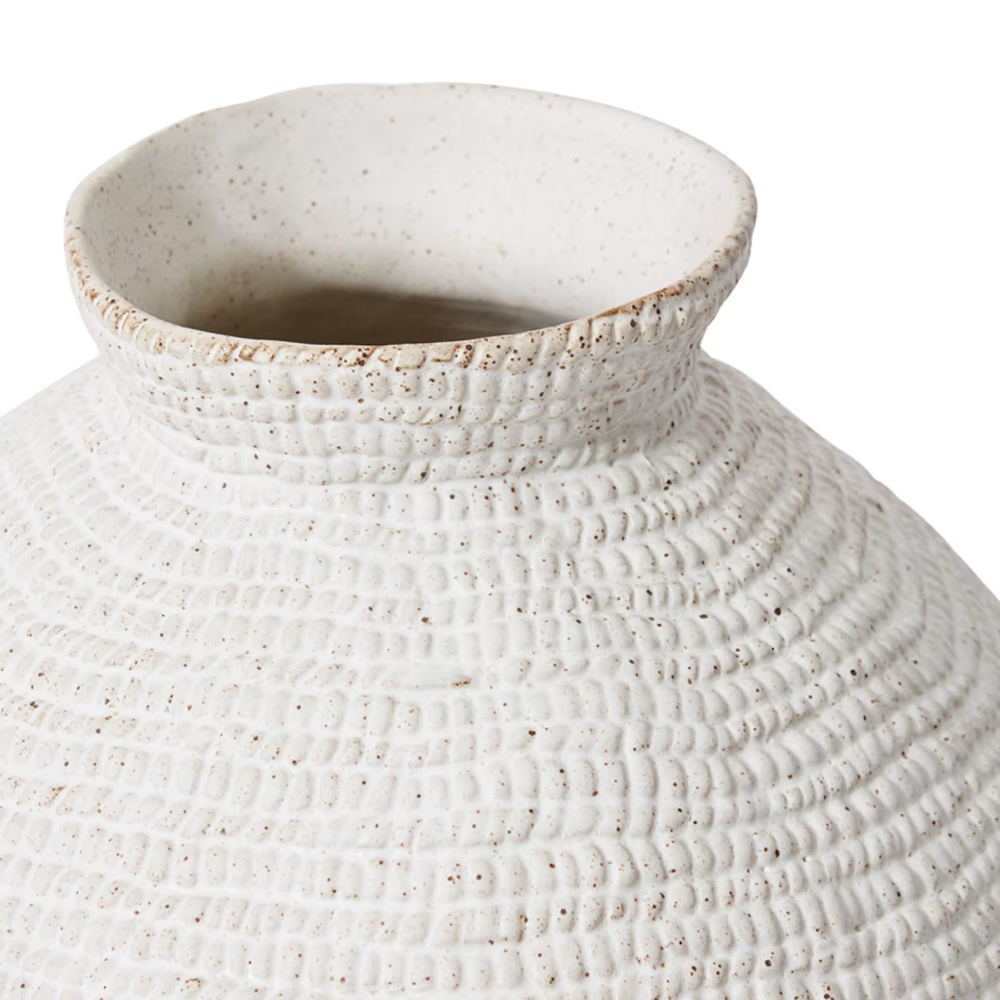 Handcrafted Pot Ceramic Home Decor Vase - 28cms