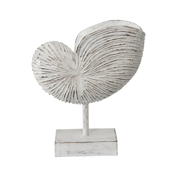 Handcrafted Shell Figurine on Base - 26x9x27cms