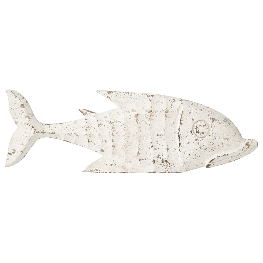 Handcrafted Wooden Fish Table Ornament - 60cms