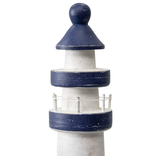 Handcrafted Lighthouse with Jut 13x10cms