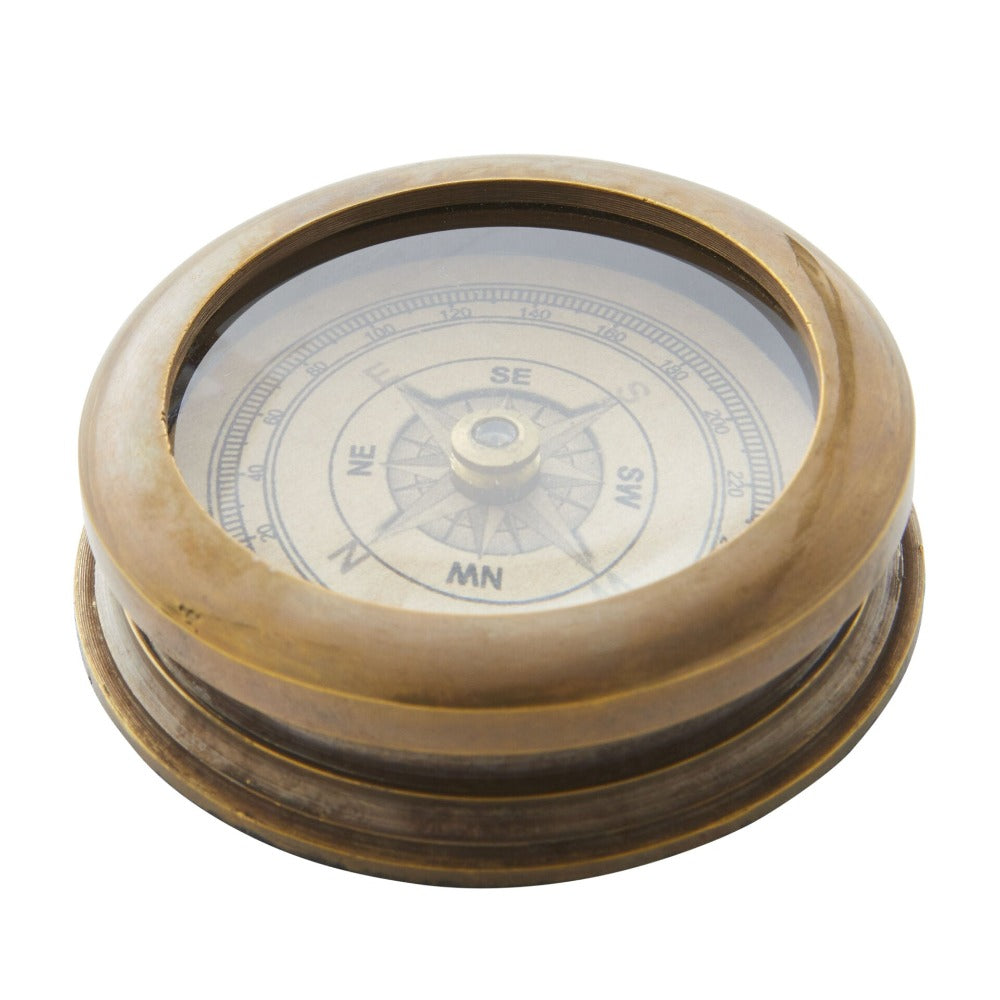 Handmade Compact Fitzroy’s Brass Compass