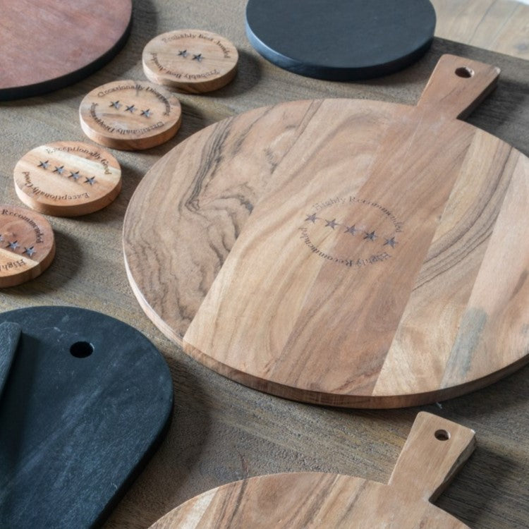 Handmade Elegance Mimosa Serving Board (Available in 2 Sizes)