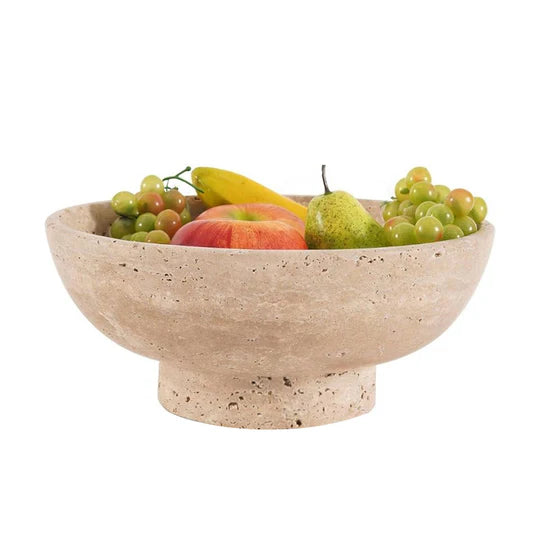 Handmade Fruit Marble Stone Bowl
