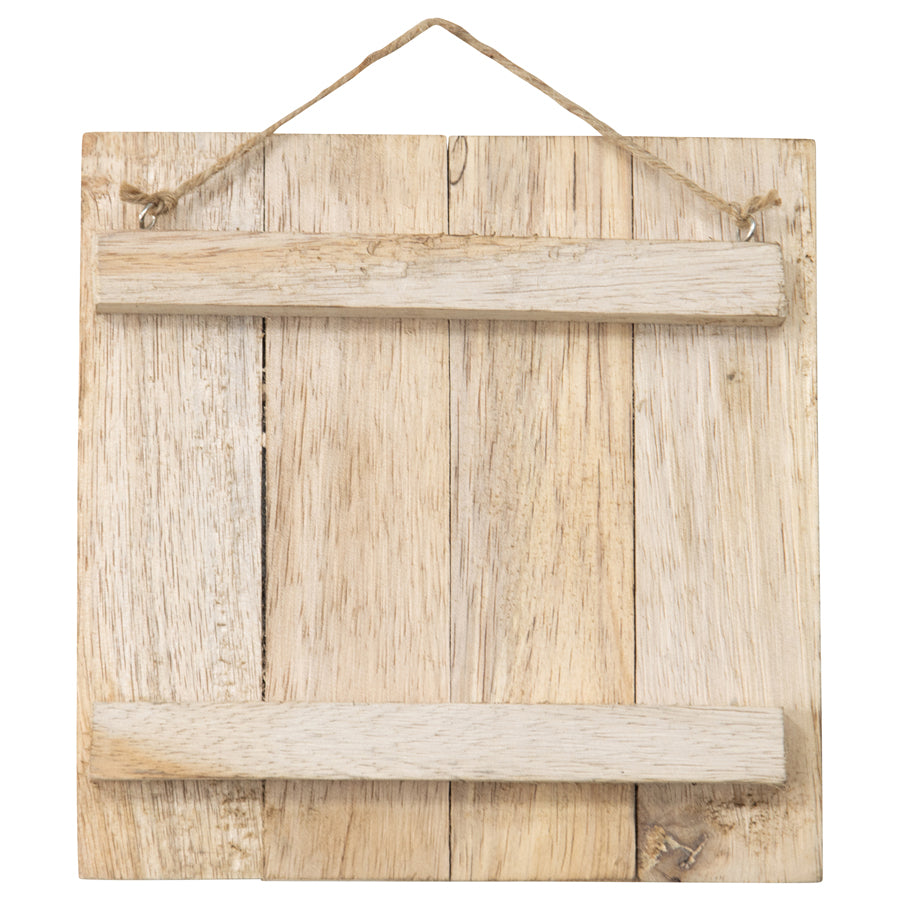 Handmade Wooden "Karma" Sign Wall Art