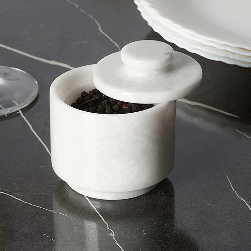 Handmade Marble Spice Server (Available in 6 Colors)