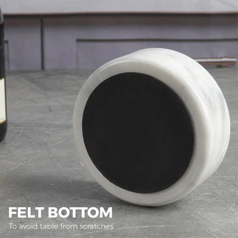 Handmade Marble Wine Bottle Holder (Available in 4 Colors)