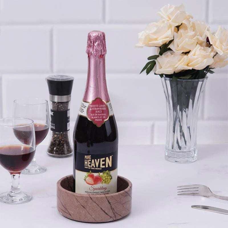 Handmade Marble Wine Bottle Holder (Available in 4 Colors)