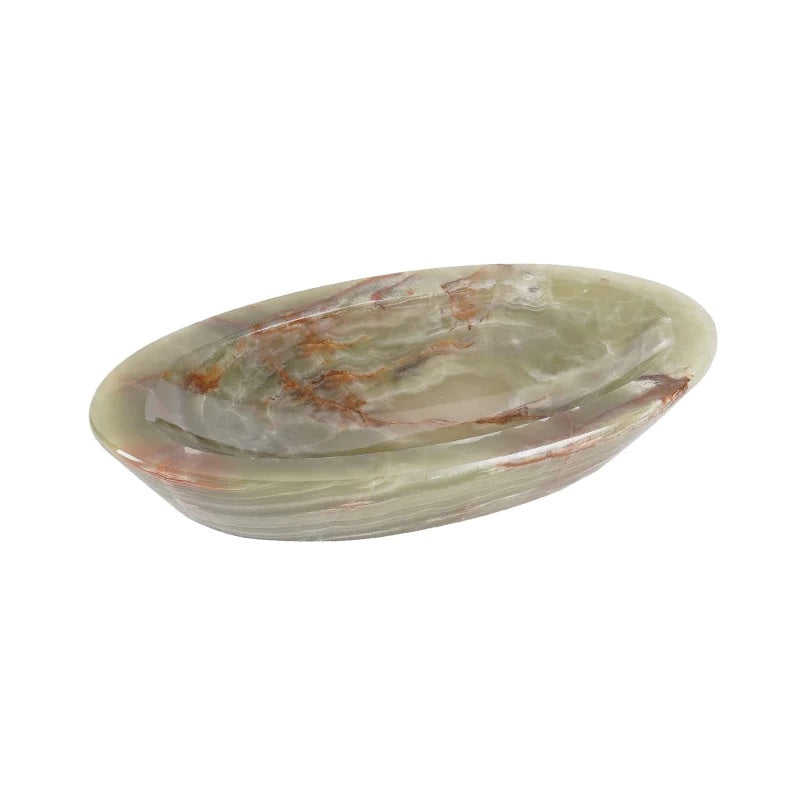 Handmade Rectangle Marble Trinket Tray (Available in 3 Colors)