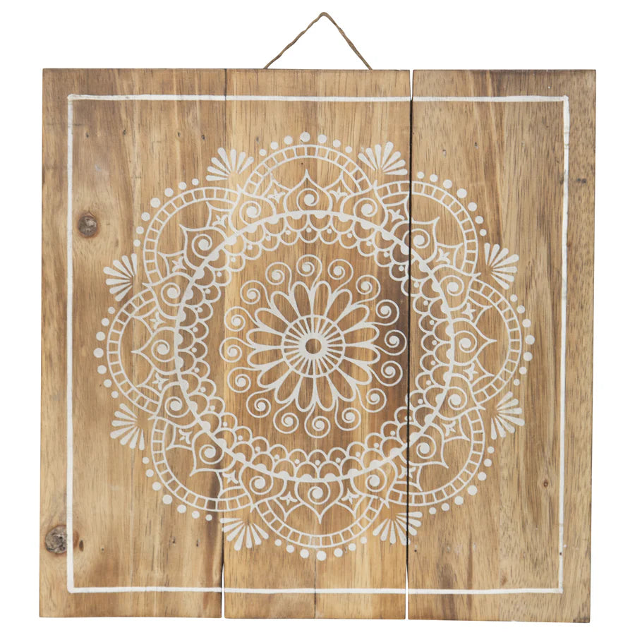 Handmade Wooden Intricate Mandala Wall Decor