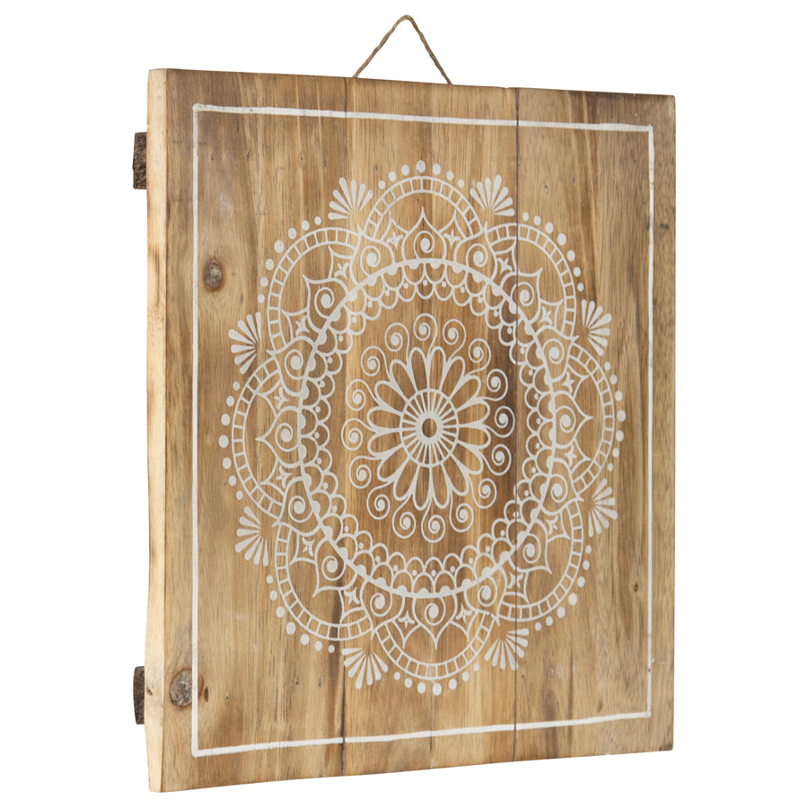 Handmade Wooden Intricate Mandala Wall Decor