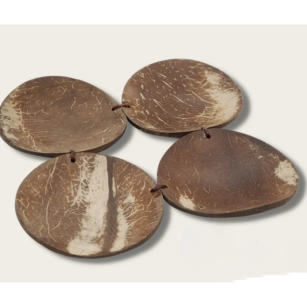 Handmade Recycled Coconut Painting Palette