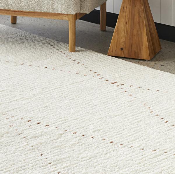 Handwoven Summit Orb Natural Rug - 330 x 240cms