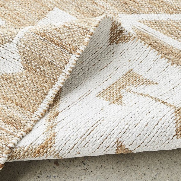 Handwoven Textured Bodhi Trudy Natural Rug - 320 x 230cms