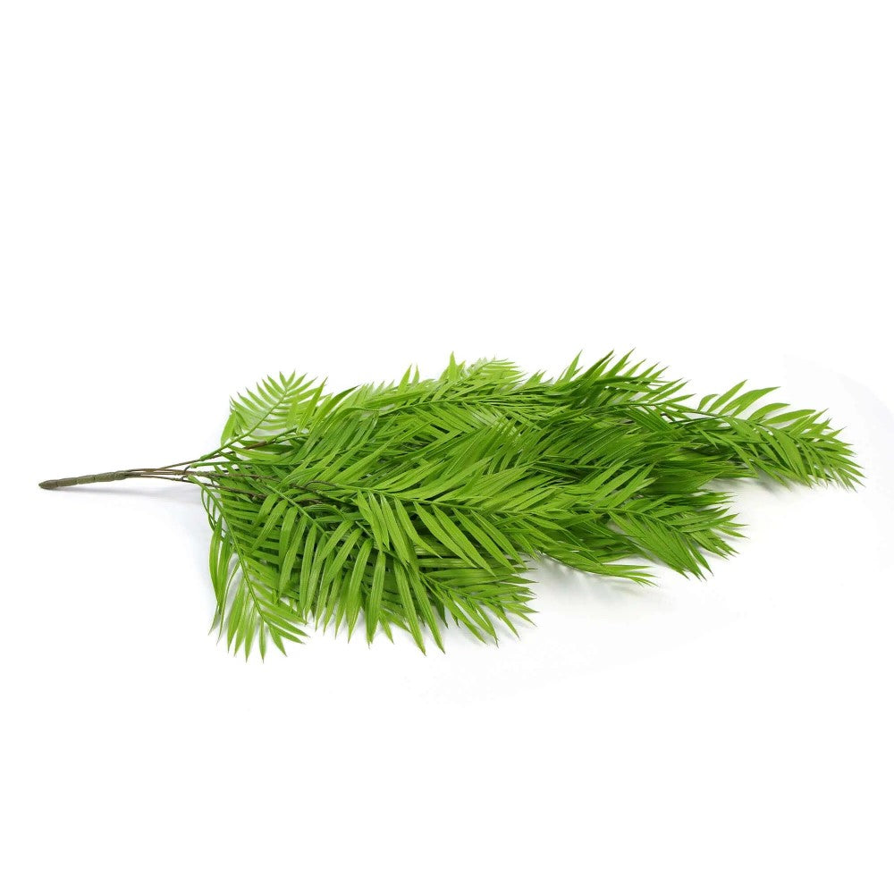 Hanging UV Resistant Fresh Green Bamboo Leaf 80cms