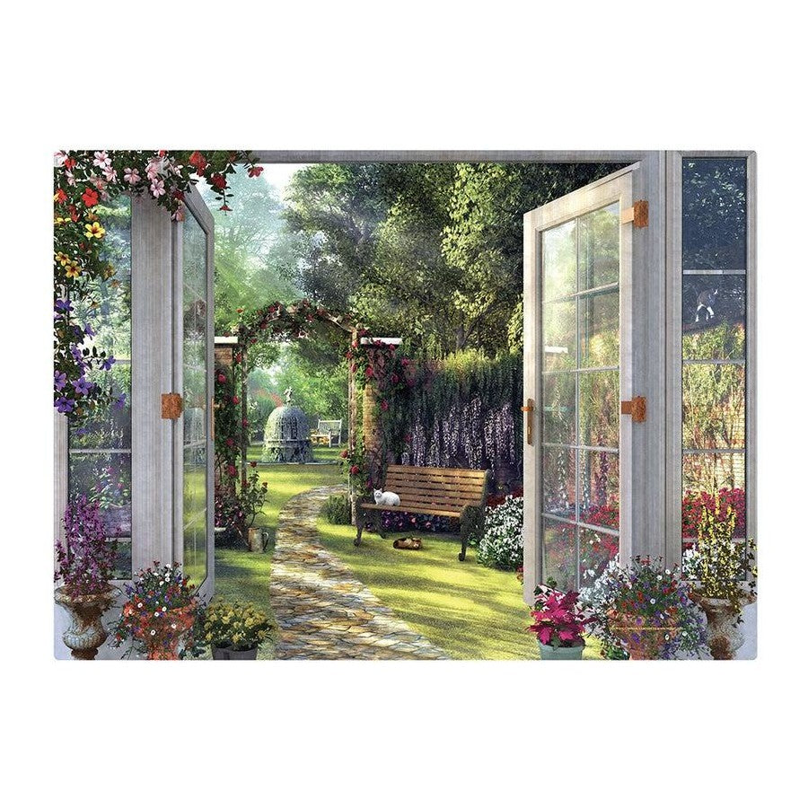 Harlington Garden Doorway View Puzzle 1000pcs