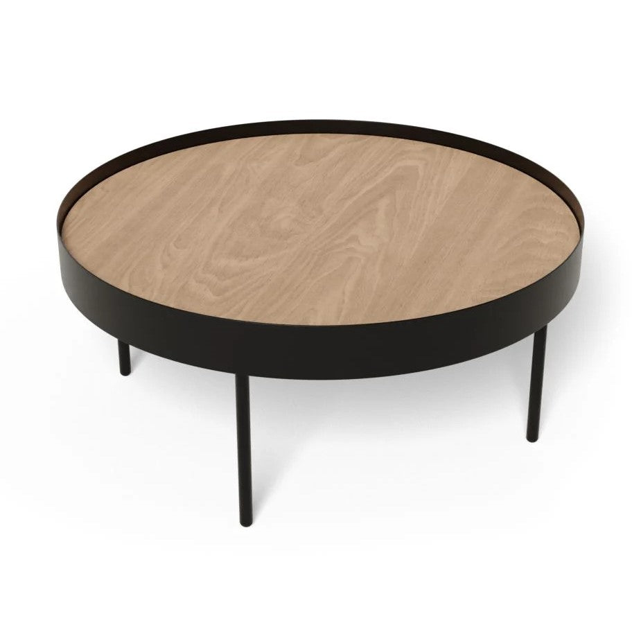 Harmony Haven Large Black Coffee Table 80cms