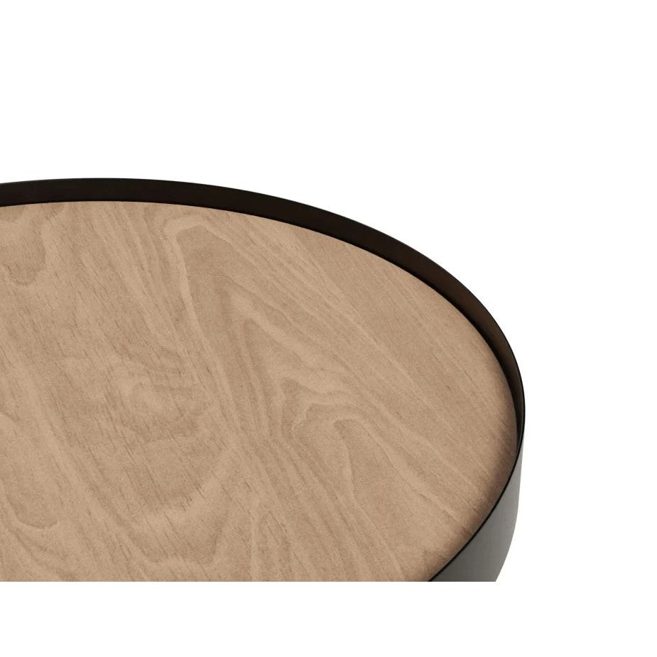 Harmony Haven Large Black Coffee Table 80cms