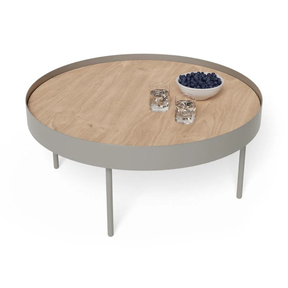Harmony Haven Large Grey Coffee Table 80cms