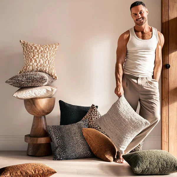 Hearthstone Rectangle Rust Cushion - 80x40cms