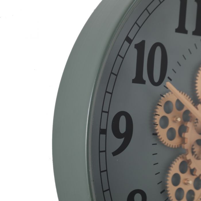 Henri Modern Round Gear Movement Wall Clock - 50cms