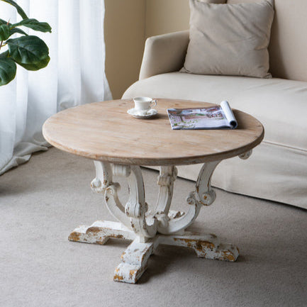 Heritage Farmhouse Wood Coffee Table