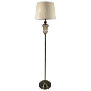 Heritage Lighting Stunning Antique Brass Floor Lamp