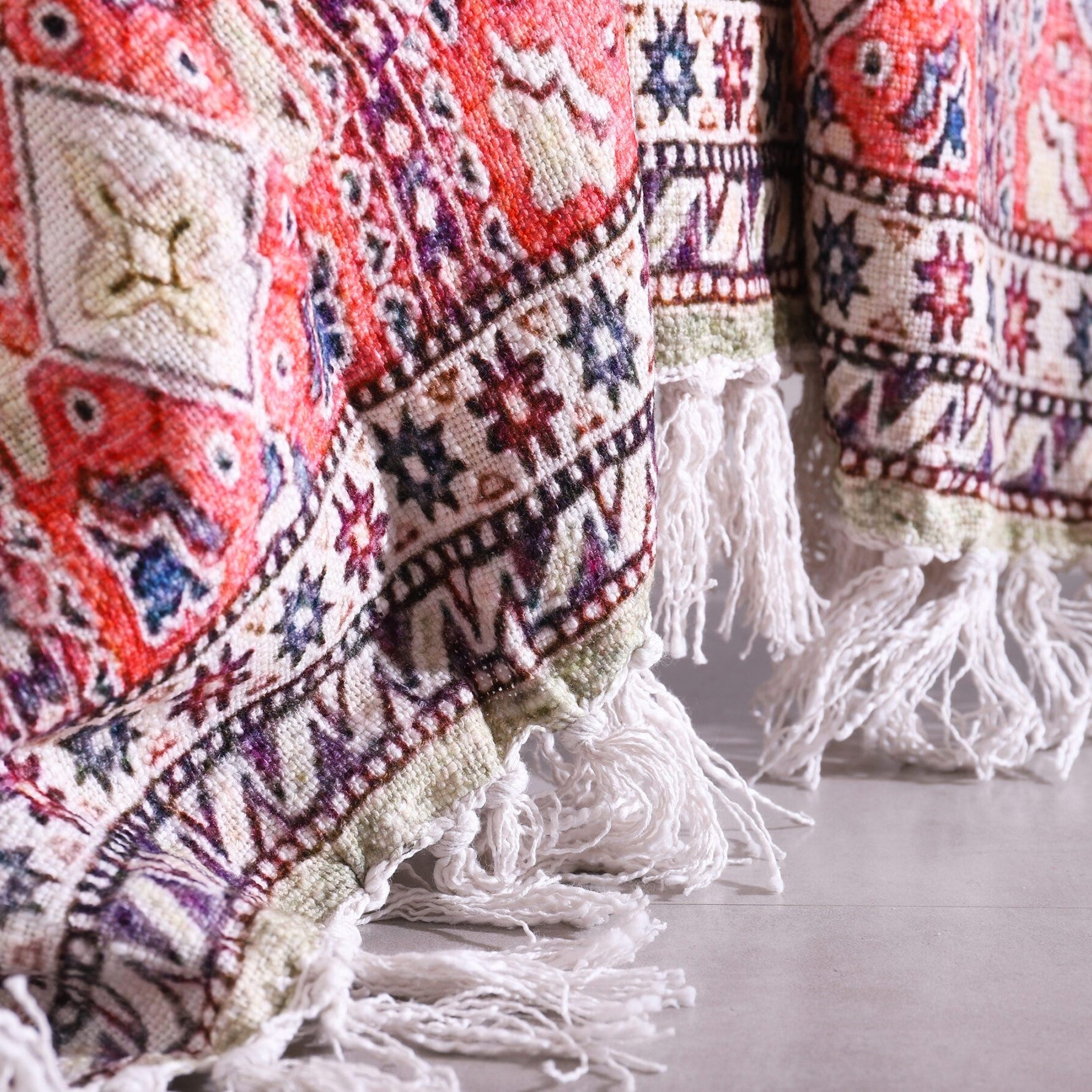 Heritage Rustic Look Designer Cotton Throw