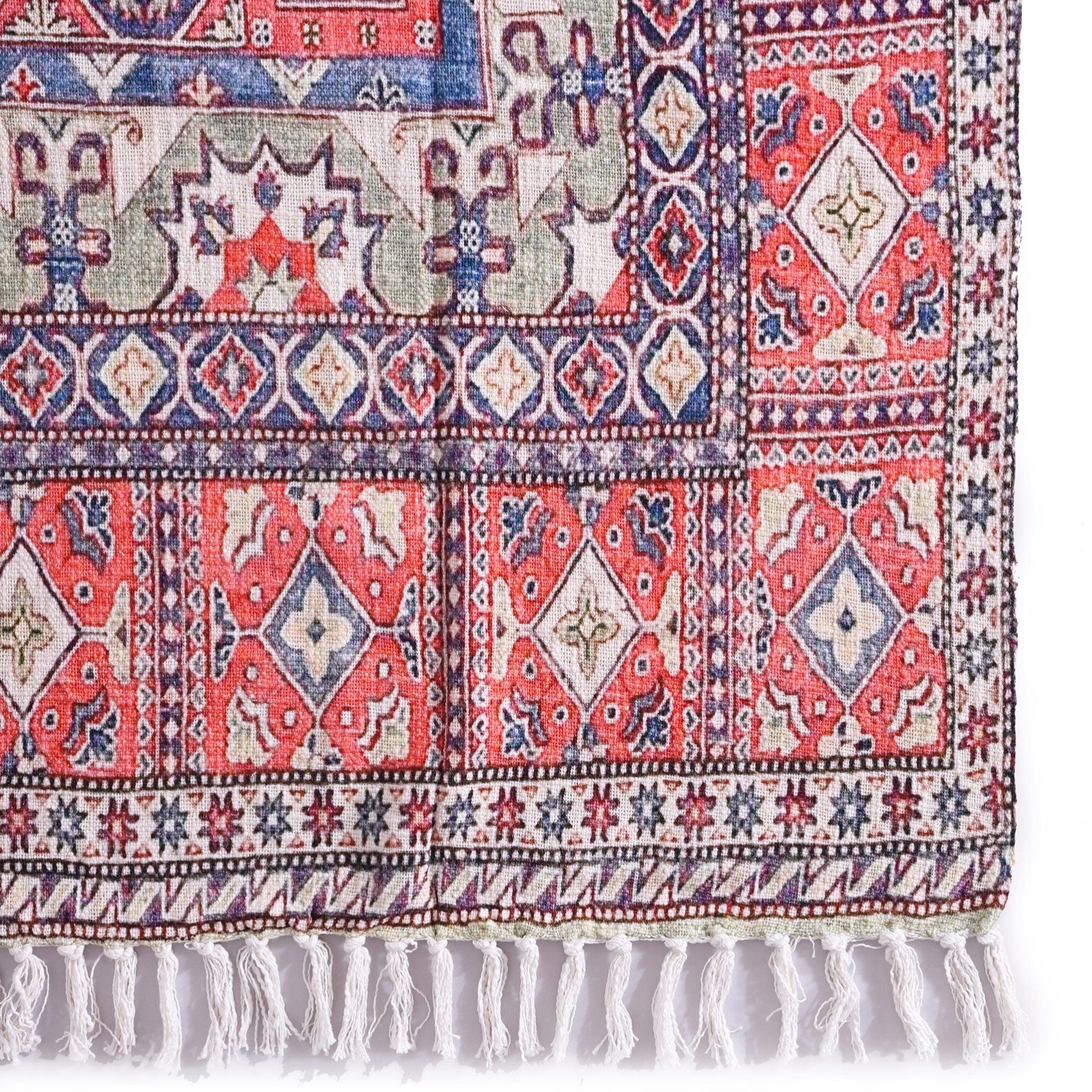 Heritage Rustic Look Designer Cotton Throw