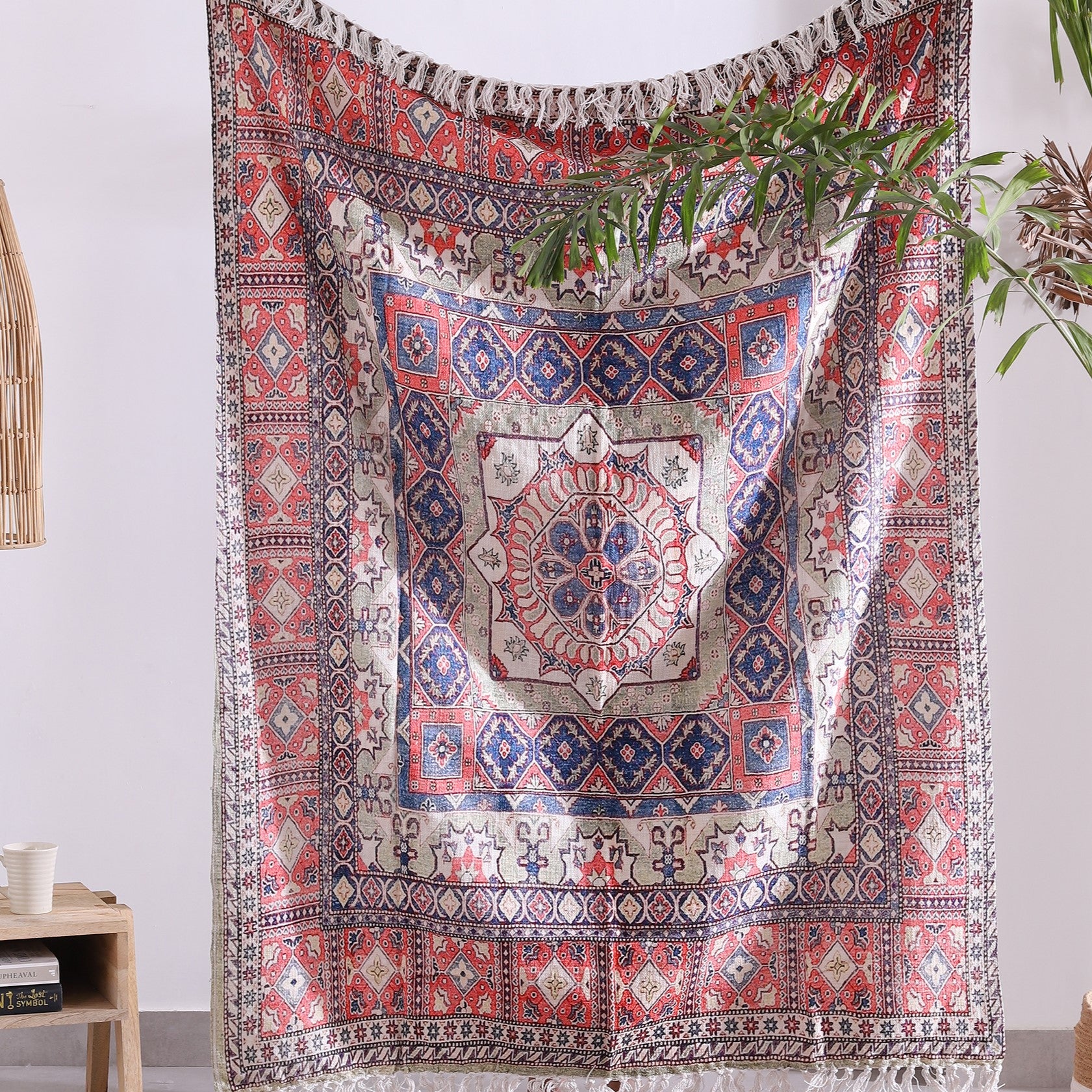Heritage Rustic Look Designer Cotton Throw