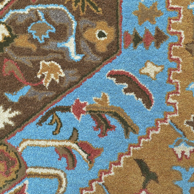 Heritage Style Heriz Handmade Wool Rug (Available in 2 Sizes)