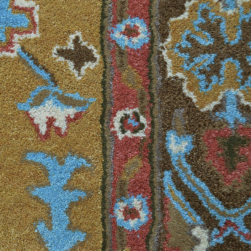 Heritage Style Heriz Handmade Wool Rug (Available in 2 Sizes)