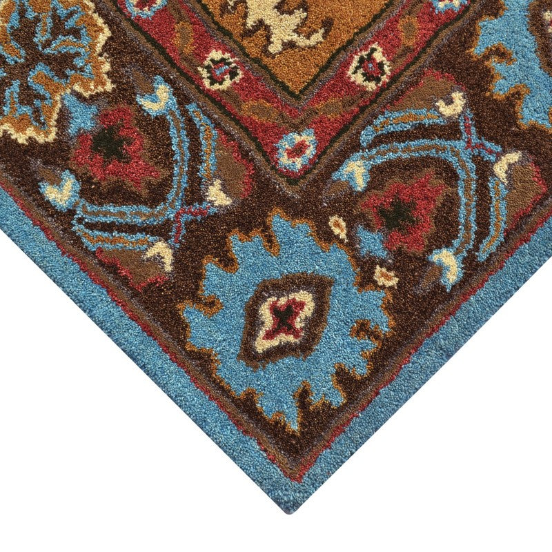 Heritage Style Heriz Handmade Wool Rug (Available in 2 Sizes)