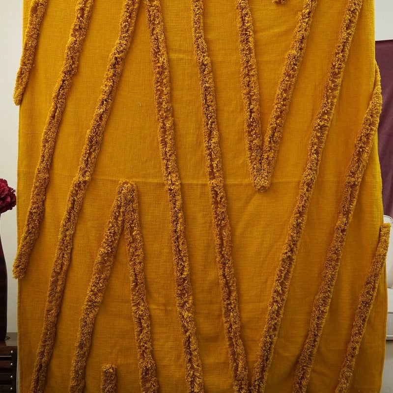 Heritage Tufted Look Designer Cotton Throw