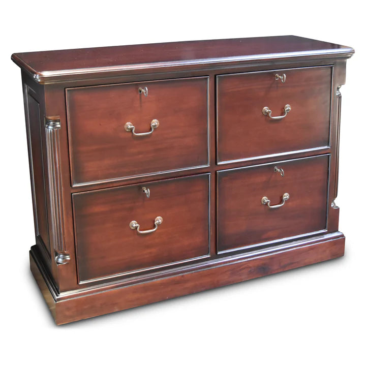 Heritage Wide Partner Filing Cabinet - Walnut