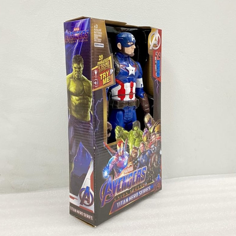 Heroes Allies Series With LED Light & Sound - Captain America