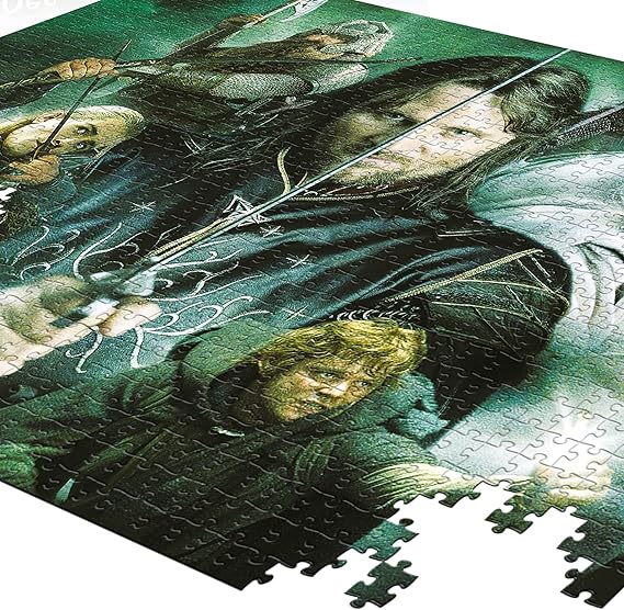 Heroes Of Middle Earth 1000 Piece Puzzle