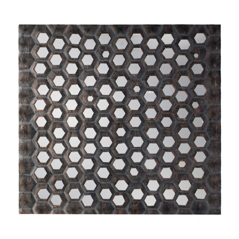 Hexa Radiance: Honeycomb-Inspired Mirror