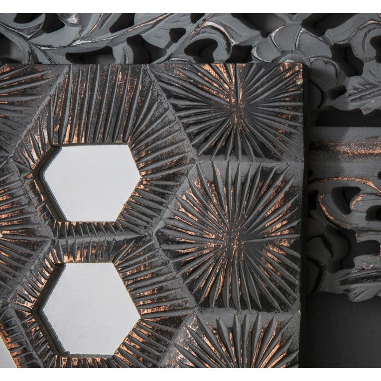 Hexa Radiance: Honeycomb-Inspired Mirror