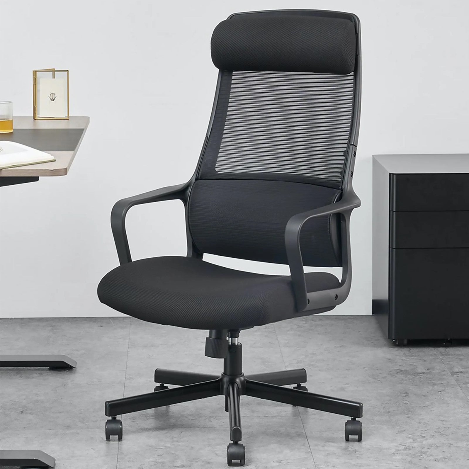 High Back Office Task Chair for Stylish Offices (Available in 2 Colors)