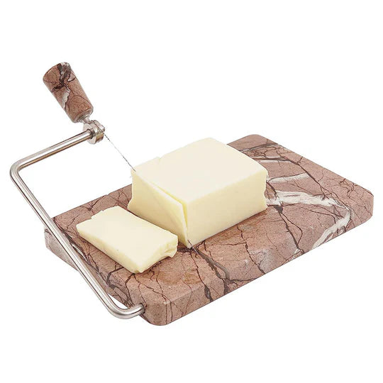 High Quality Marble Cheese Cutter - Brown
