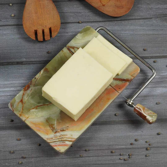 High Quality Marble Cheese Cutter - Green