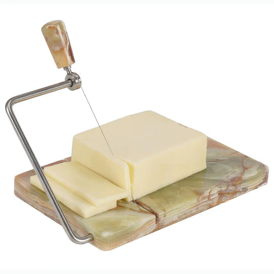 High Quality Marble Cheese Cutter - Green