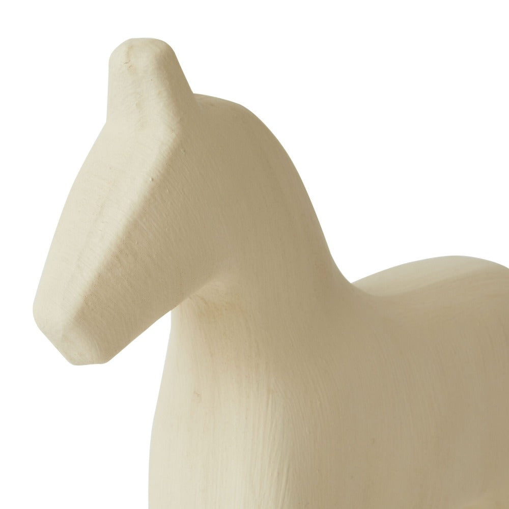 Home Decor Accent Wood Horse Statue (Available in 4 Colors)