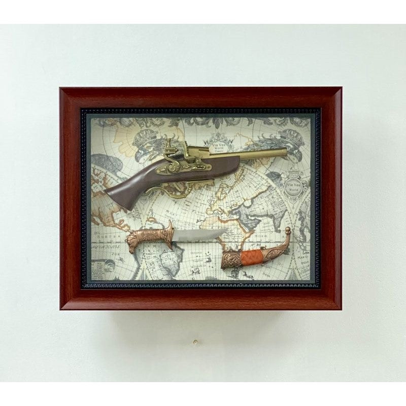 Heritage Replica Toy Gun in Timber Frame