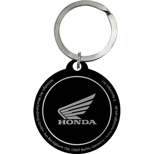 Honda Logo Red - Keyring - 4cms