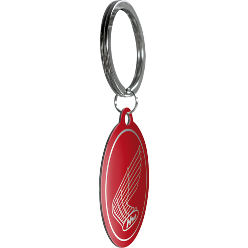 Honda Logo Red - Keyring - 4cms